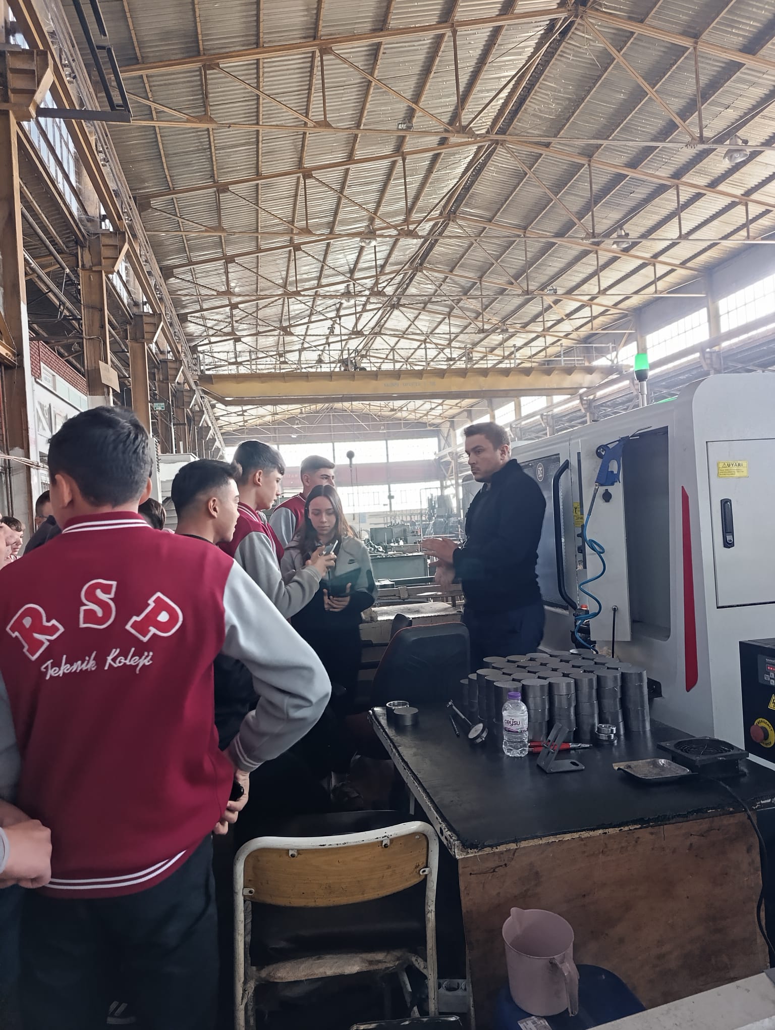RSP Makine Bölümü Öğrencilerinden Şeker Fabrikasına Teknik Ziyaret