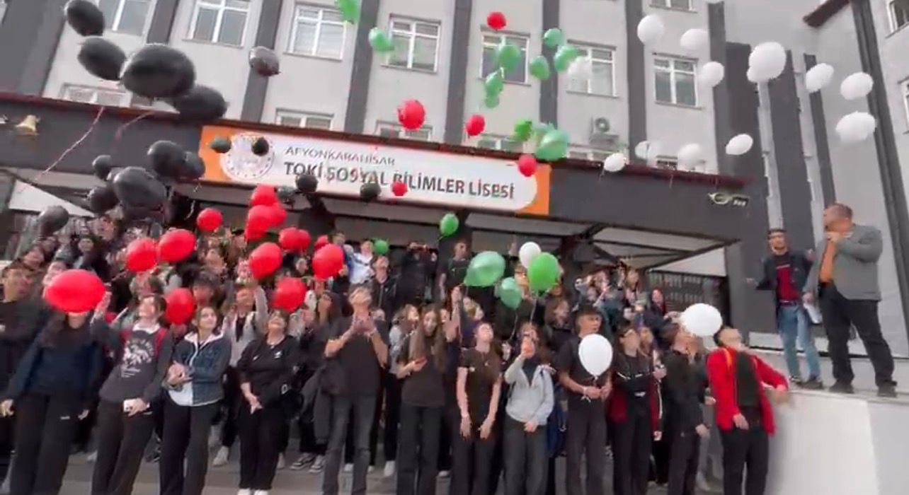 TOKİ Sosyal Bilimler Lisesi’nden Gazze’ye Sessiz Çığlık