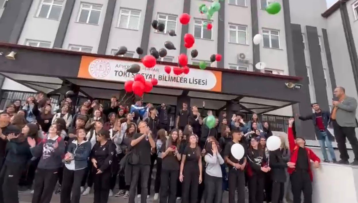 TOKİ Sosyal Bilimler Lisesi’nden Gazze’ye Sessiz Çığlık