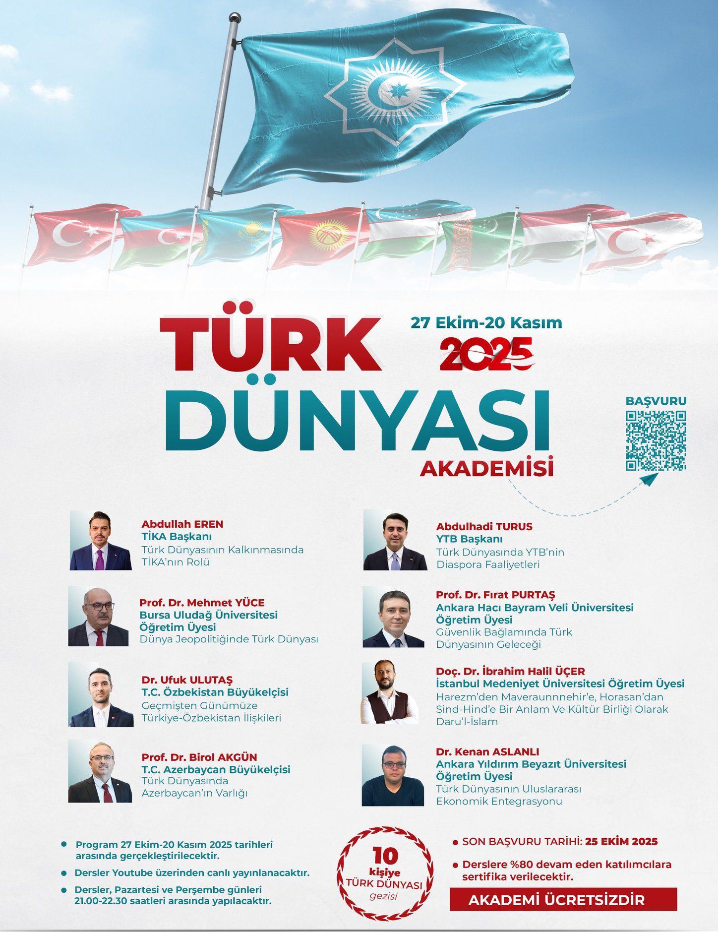 Türk Dünyası Akademisi Başlıyor!