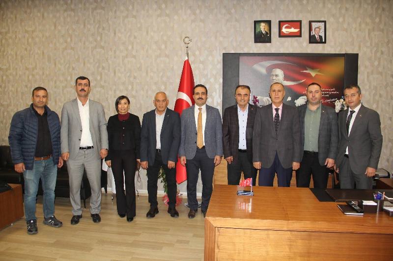 Türk-İş Heyetinden Başhekim Acar’a Ziyaret
