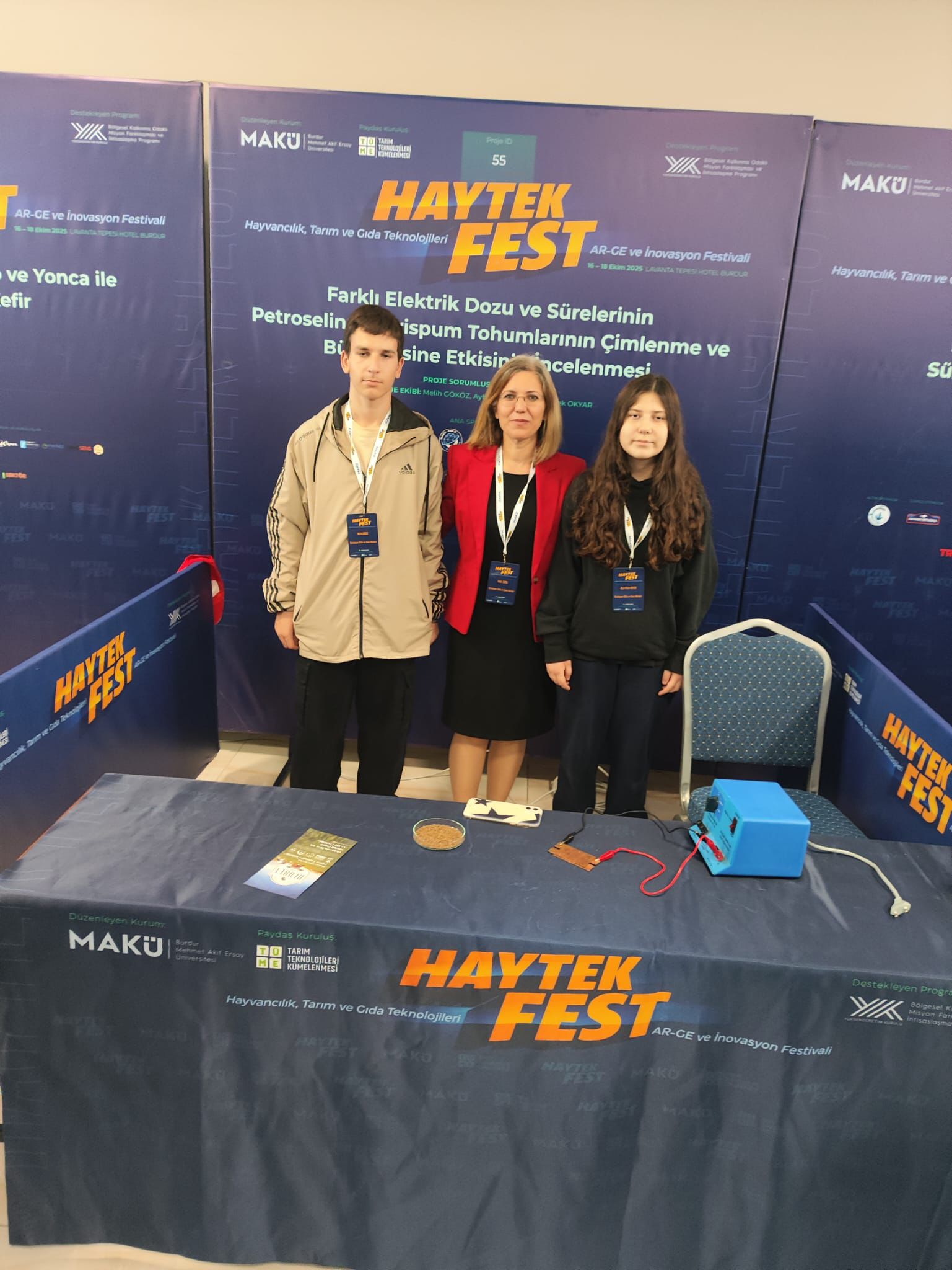 Afyonkarahisar Dumlupınar BİLSEM Öğrencileri HAYTEKFEST'ten 3 Ödülle Döndü