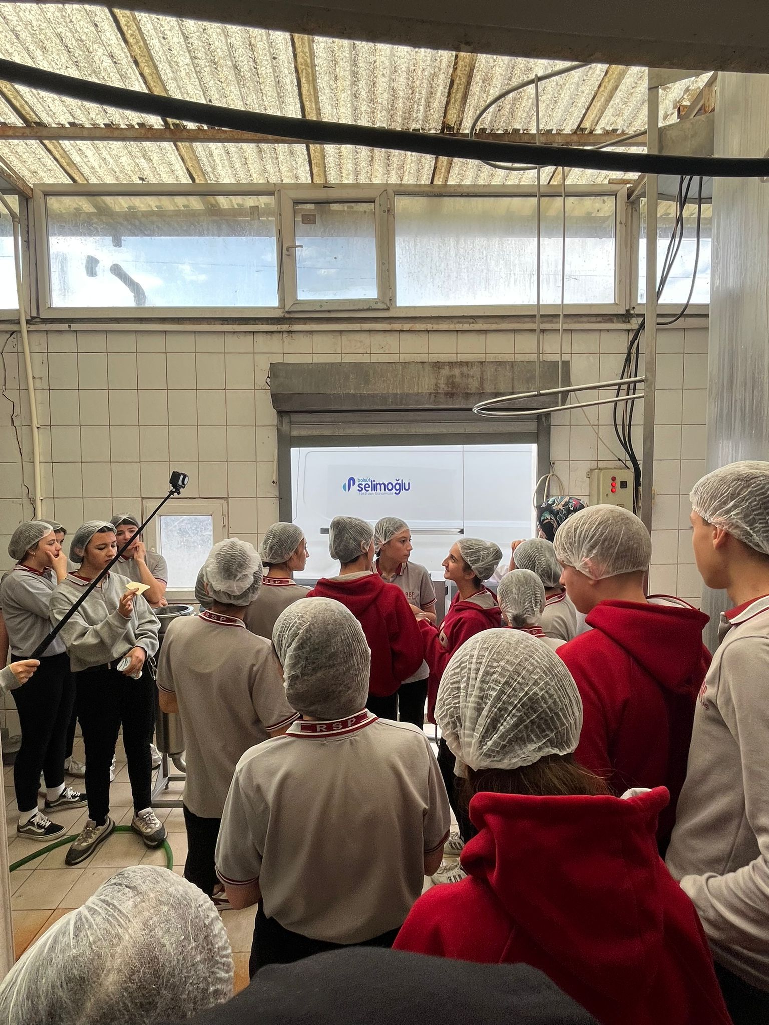 RSP Teknik Koleji Öğrencileri Bol-Süt Selimoğlu Fabrikasında Sektörle Buluştu