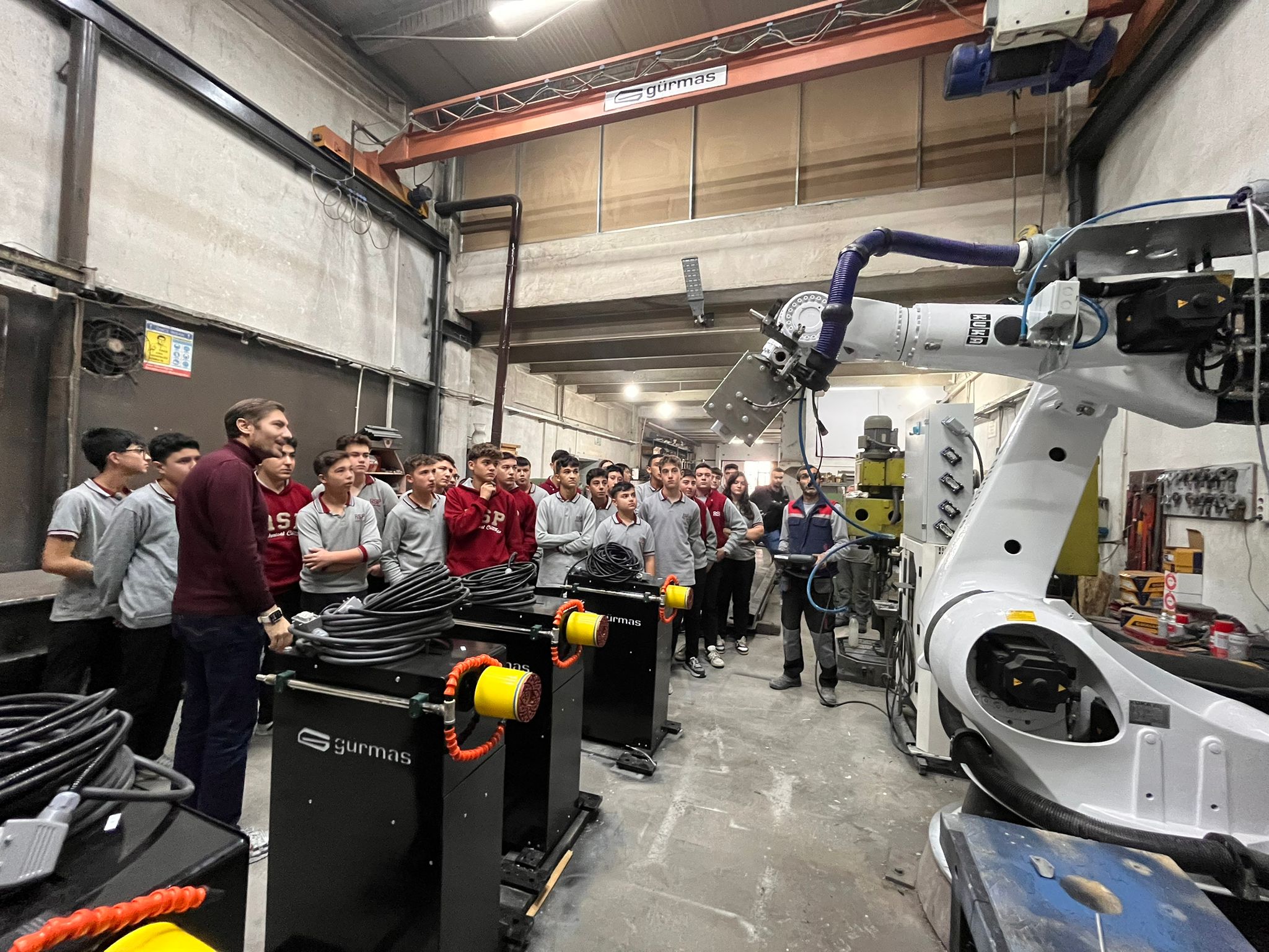 RSP Teknik Koleji’nden Gürmas Gürel Makine’ye Teknik Gezi