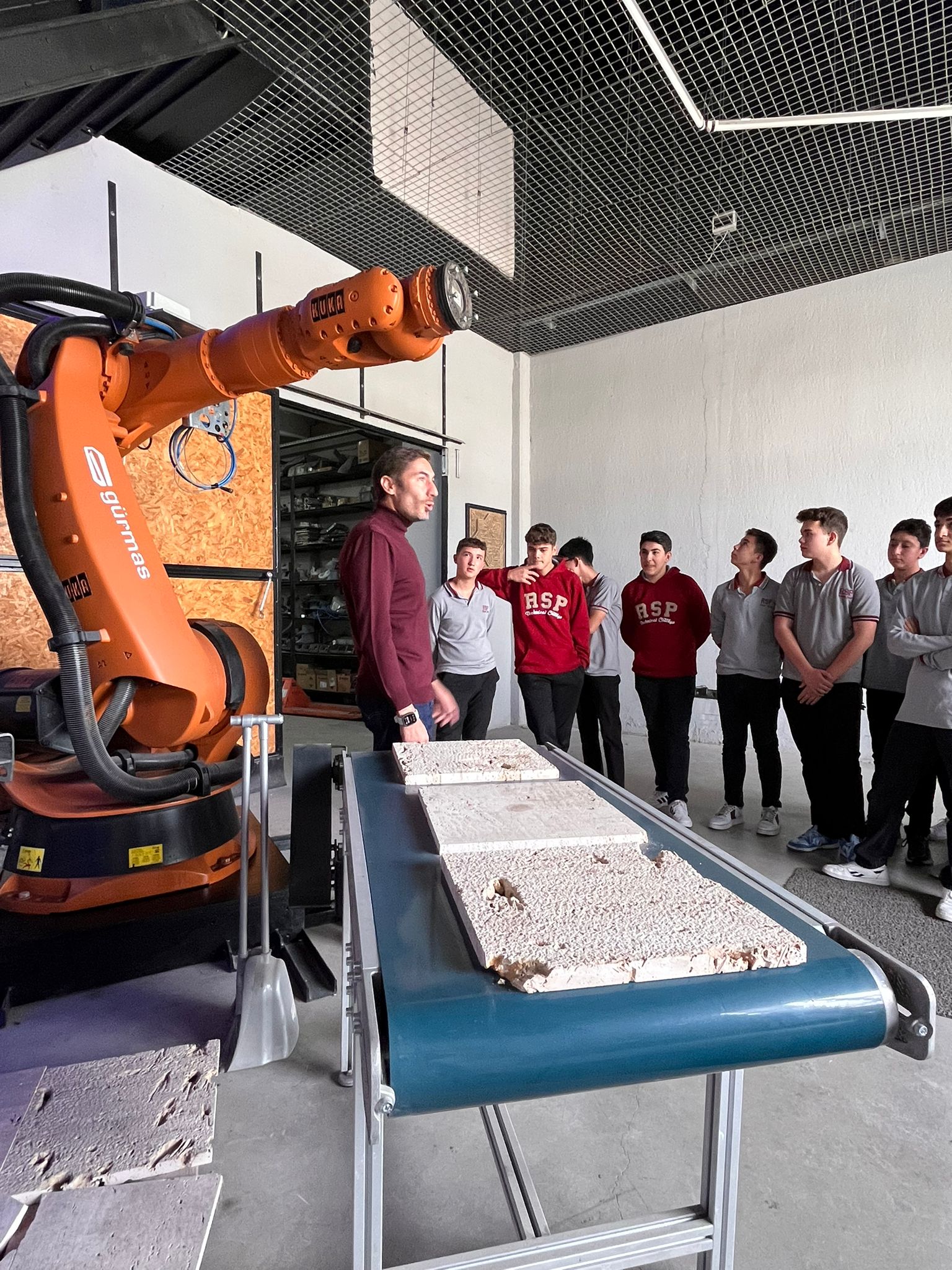 RSP Teknik Koleji’nden Gürmas Gürel Makine’ye Teknik Gezi
