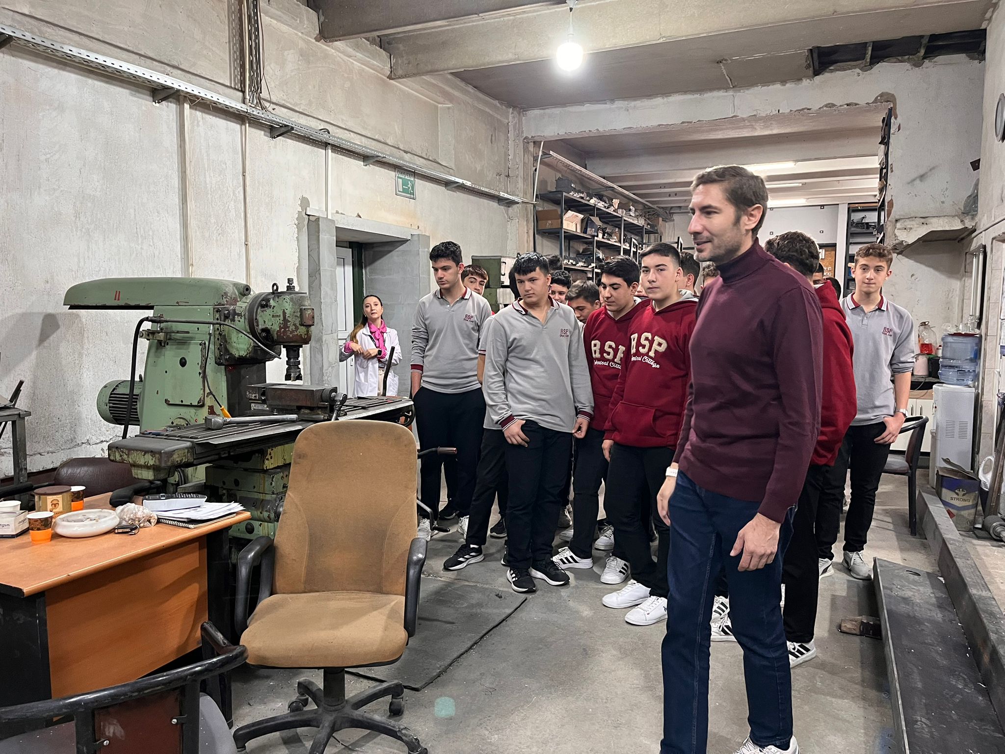 RSP Teknik Koleji’nden Gürmas Gürel Makine’ye Teknik Gezi