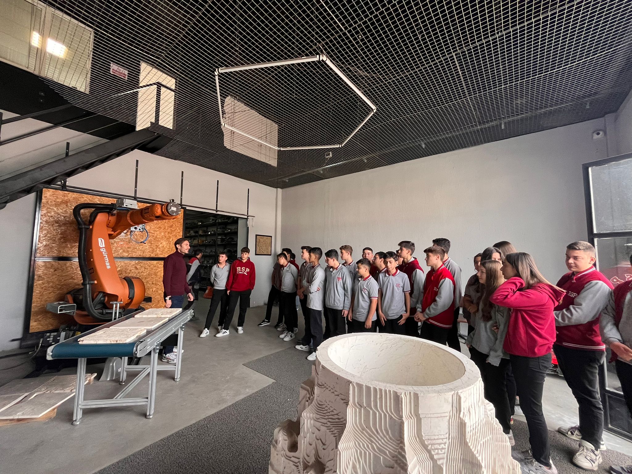 RSP Teknik Koleji’nden Gürmas Gürel Makine’ye Teknik Gezi