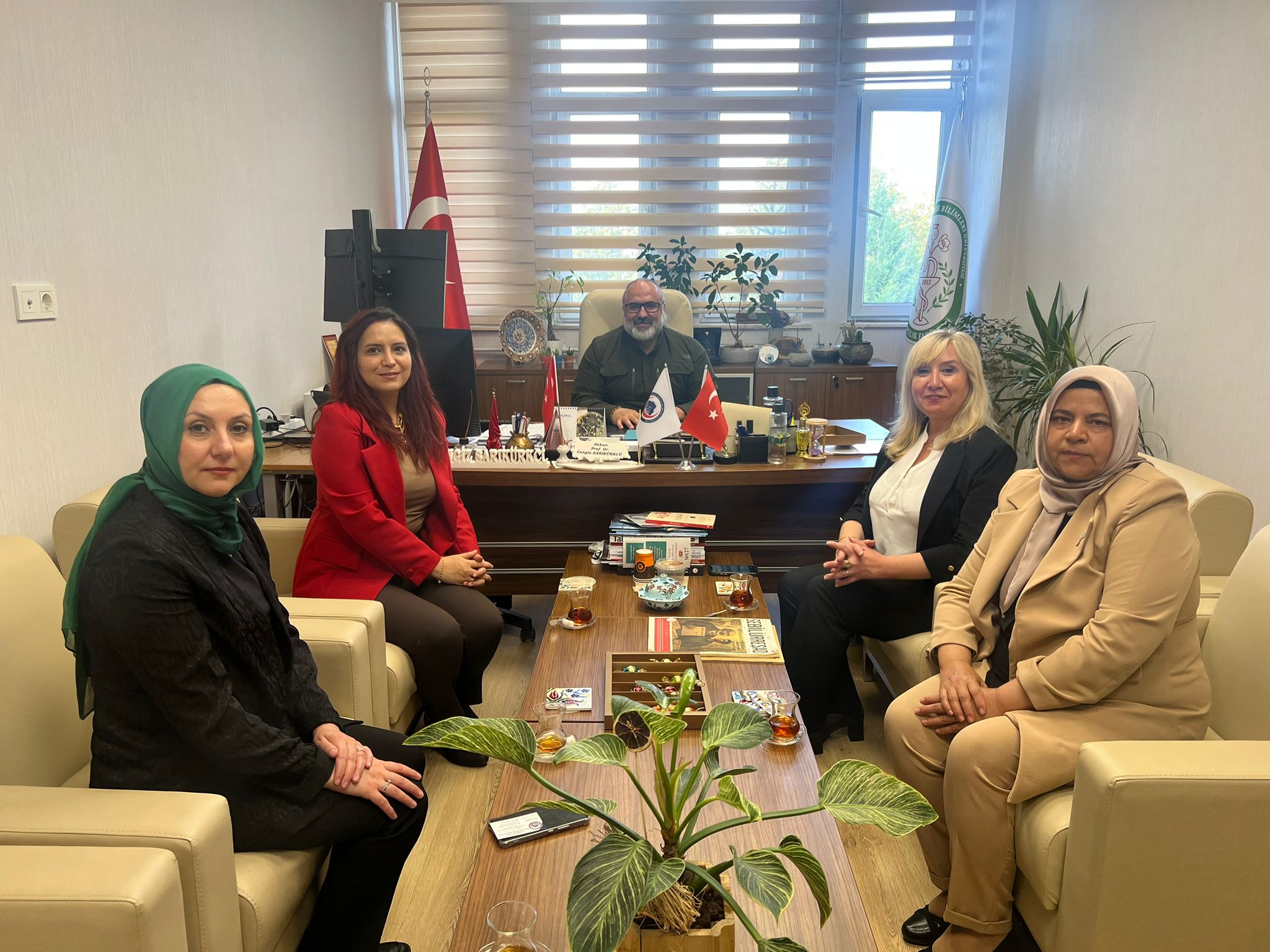MHP KAÇEP Üyelerinden AFSÜ'ye Ziyaret