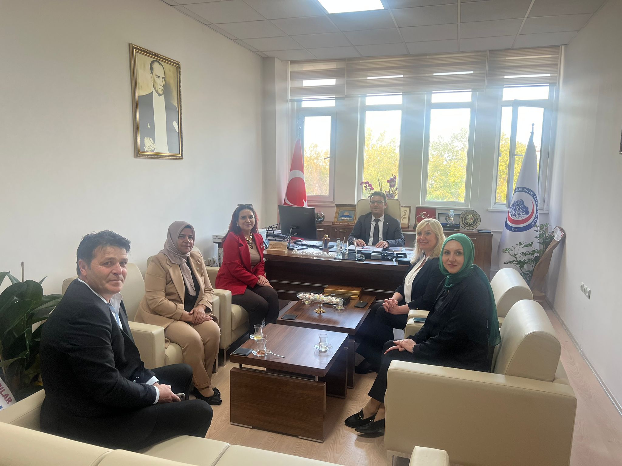 MHP KAÇEP Üyelerinden AFSÜ'ye Ziyaret