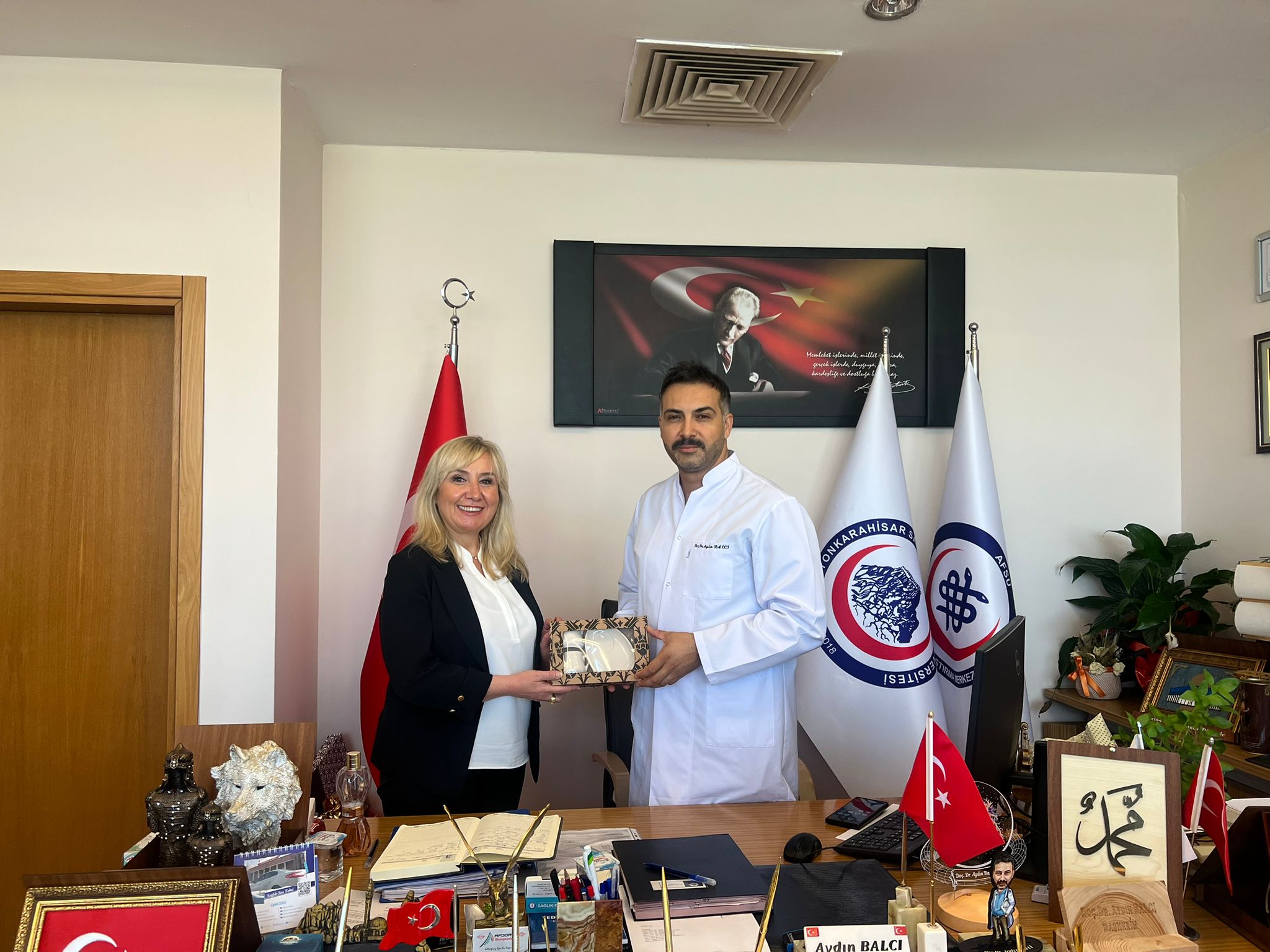MHP KAÇEP Üyelerinden AFSÜ'ye Ziyaret
