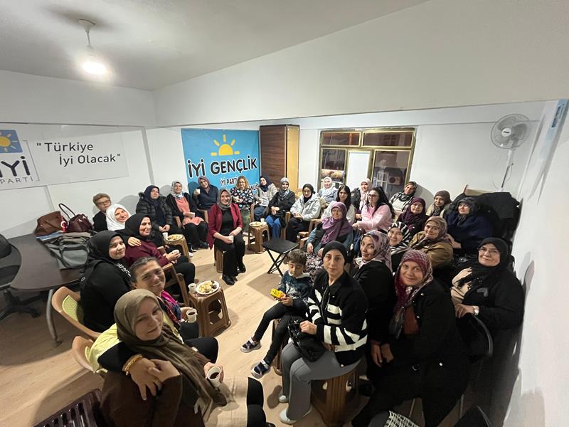 Yeşil Çay’ın Kadınlarından İYİ Parti’ye Güçlü Destek
