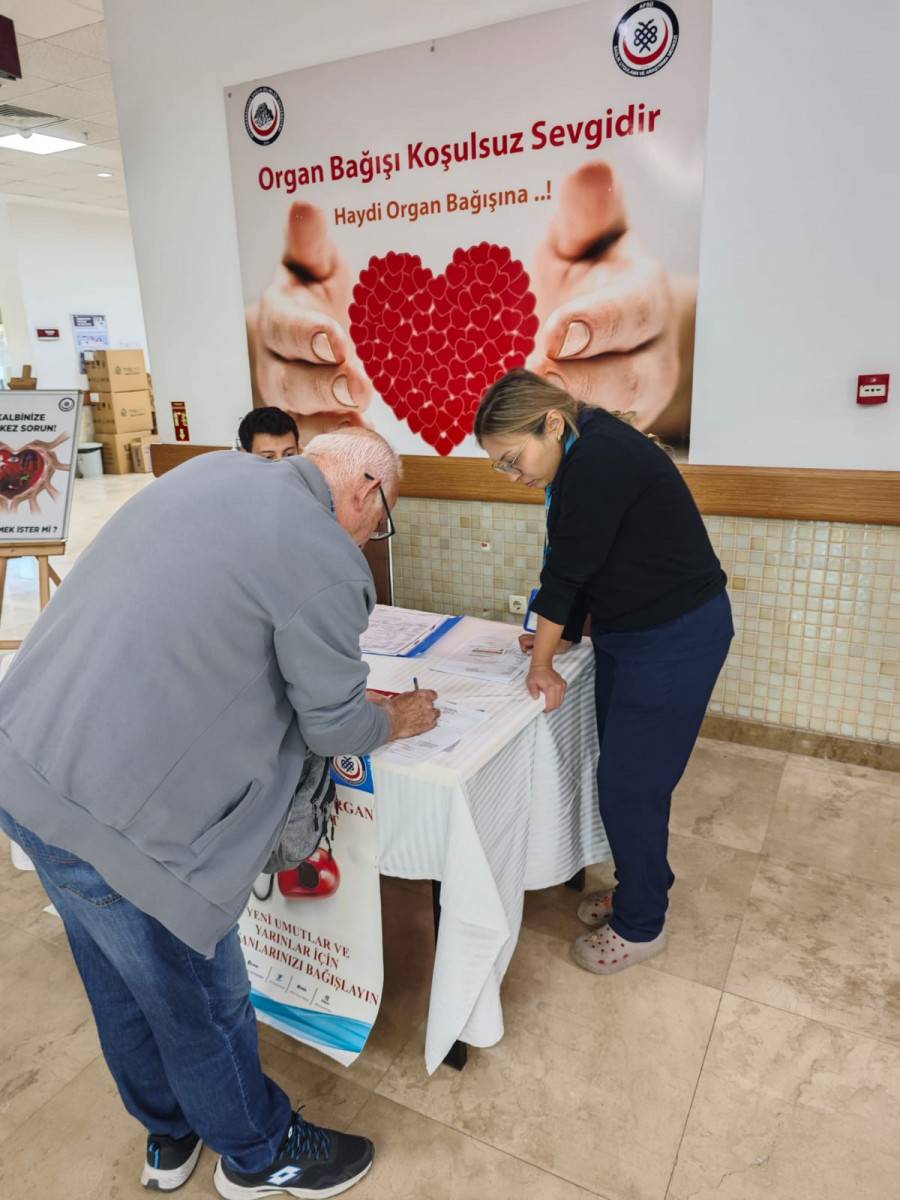 AFSÜ Hastanesindeki Organ Bağışı Standına Büyük İlgi