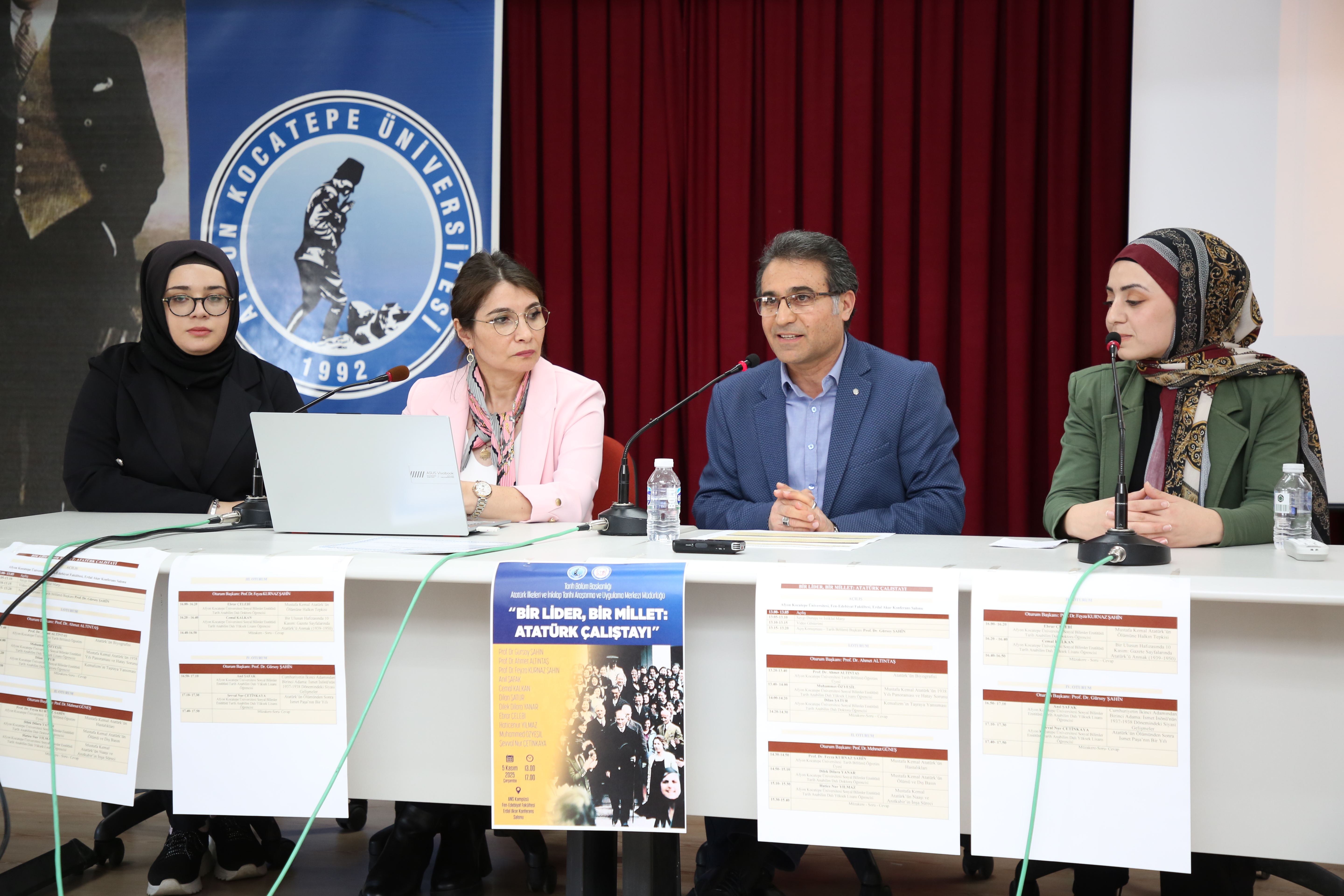 AKÜ’de “Bir Lider, Bir Millet: Atatürk Çalıştayı” Düzenlendi