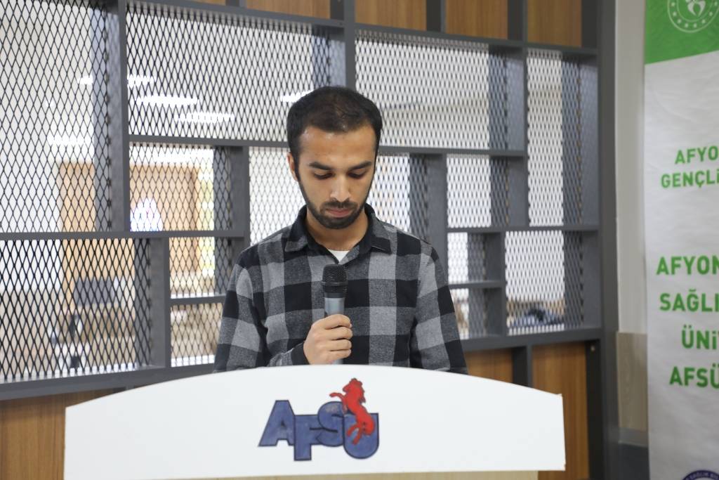 Bayrak ve Vatan Sevgisi, AFSÜ Genç Ofis Şiir Dinletisinde Yüreklere İşledi