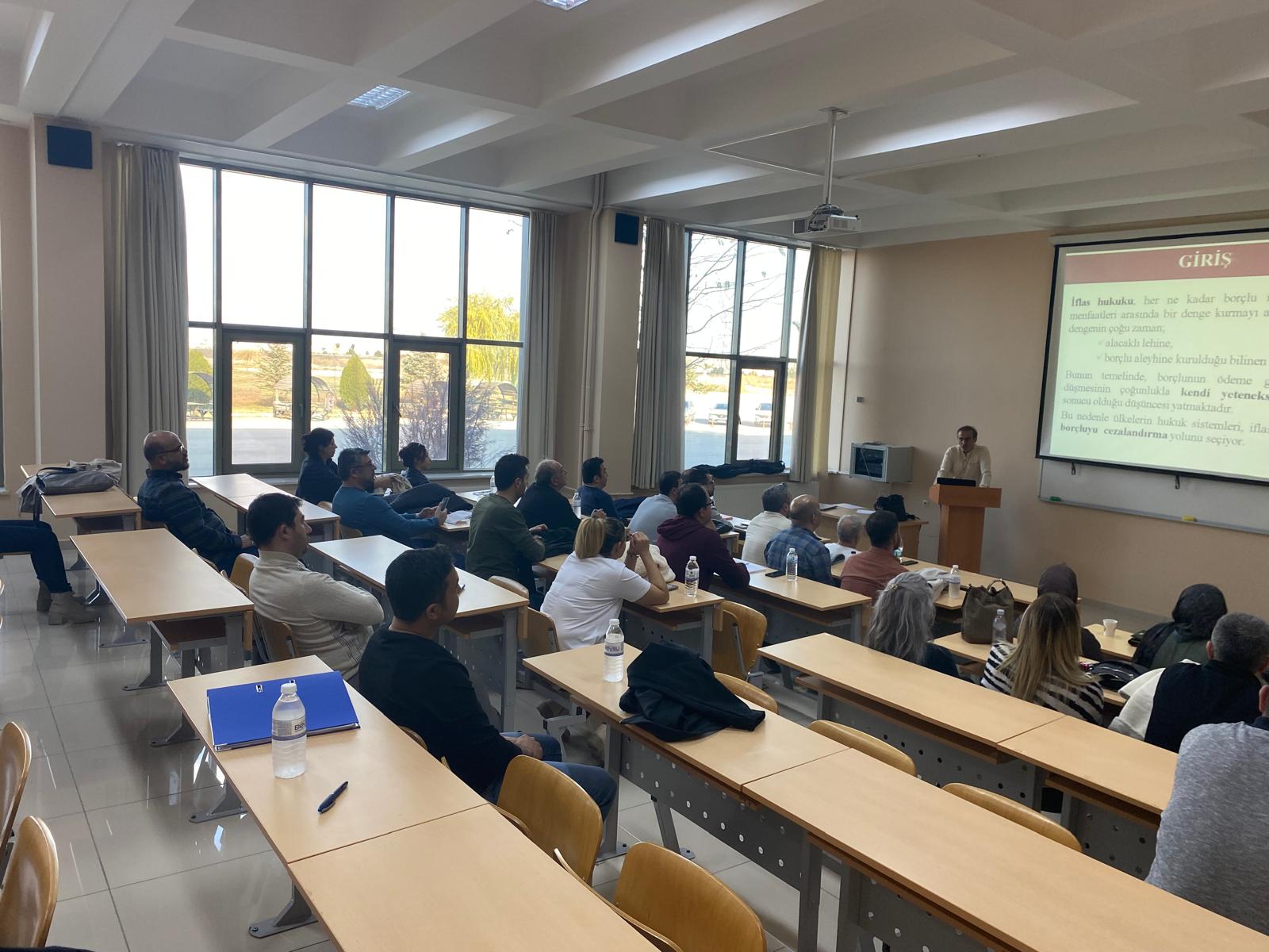 AKÜSEM’de “Konkordato Komiserliği Temel Eğitimi” Tamamlandı