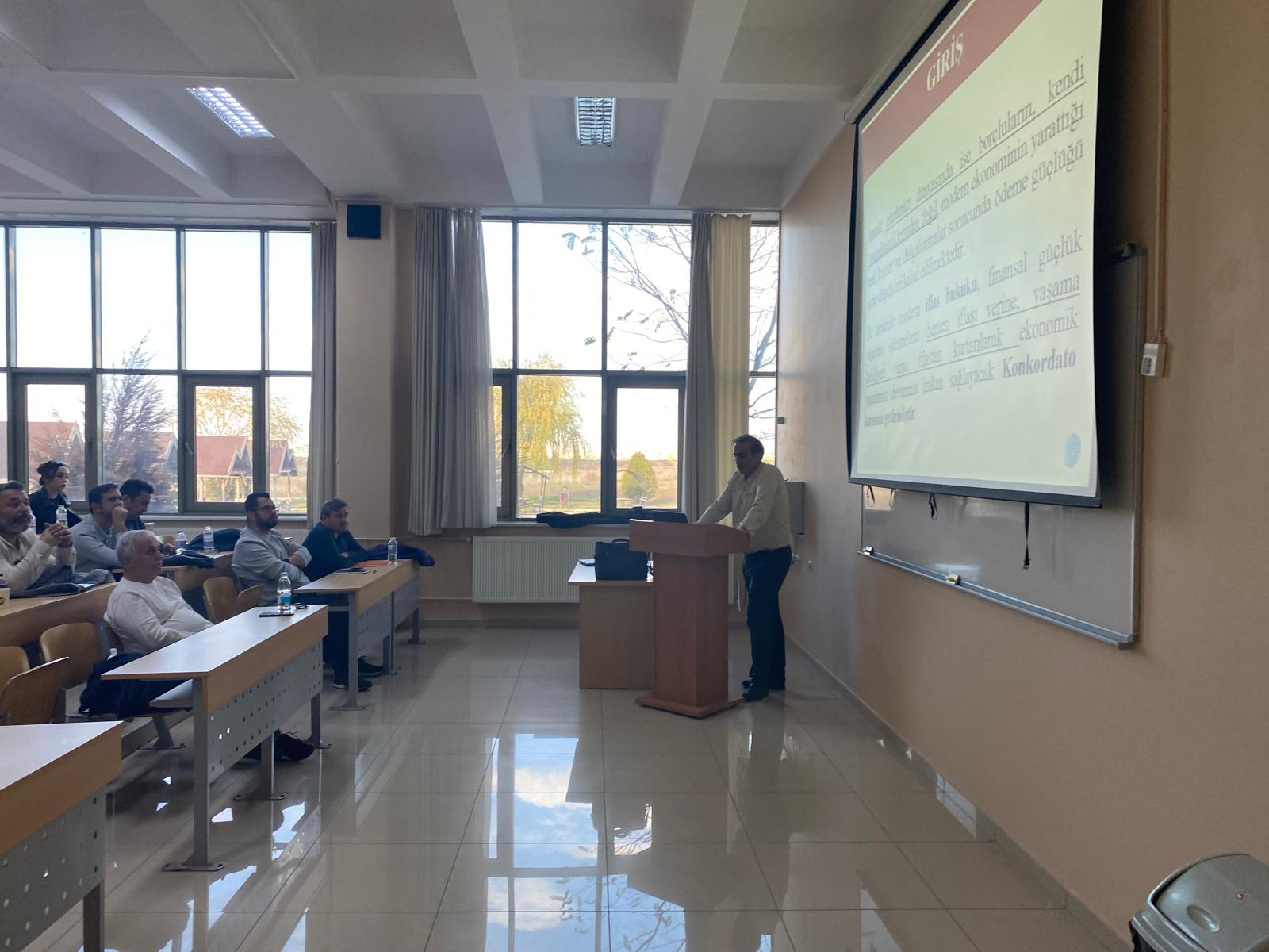 AKÜSEM’de “Konkordato Komiserliği Temel Eğitimi” Tamamlandı