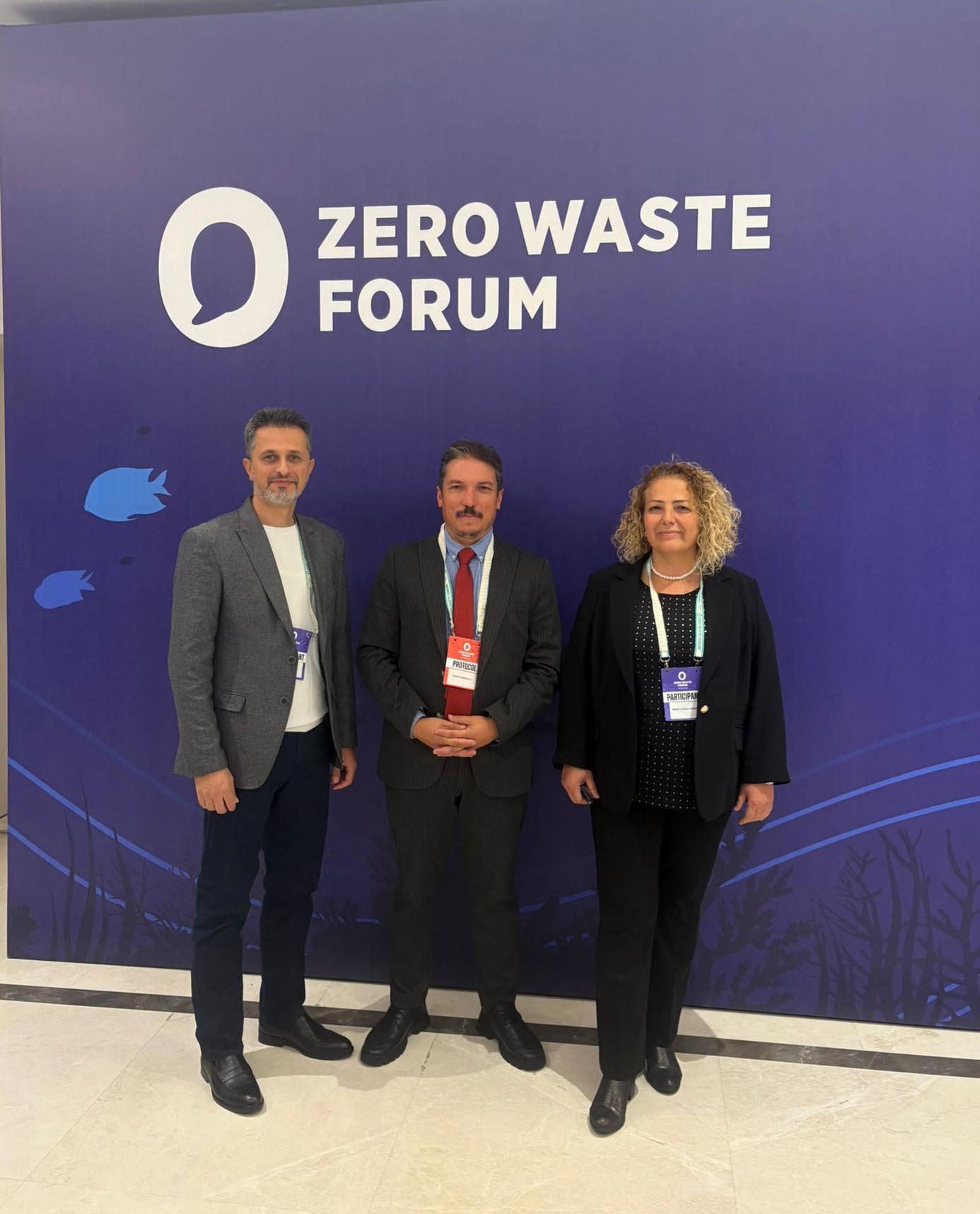 Prof. Dr. Kandır, Küresel Sıfır Atık Forumu’nda AKÜ’yü Temsil Etti