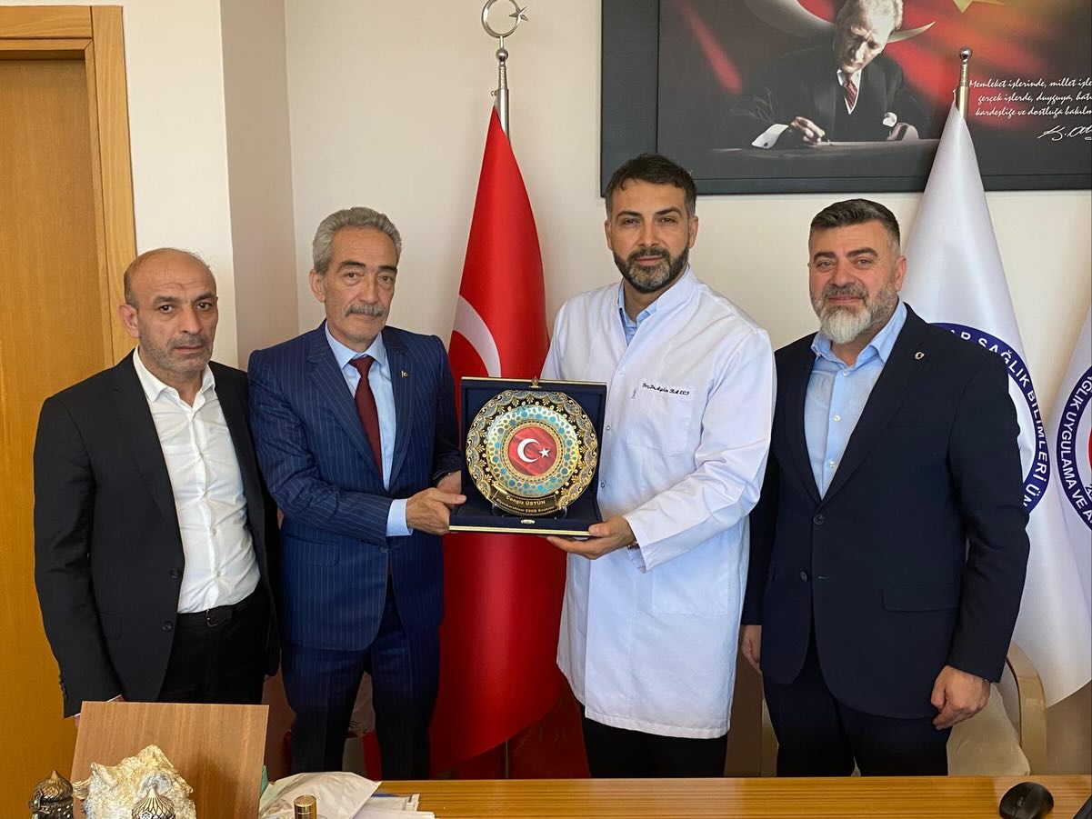 Afyonkarahisar ESOB Başkanı Üstün'den AFSÜ Başhekimi Balcı'ya Ziyaret