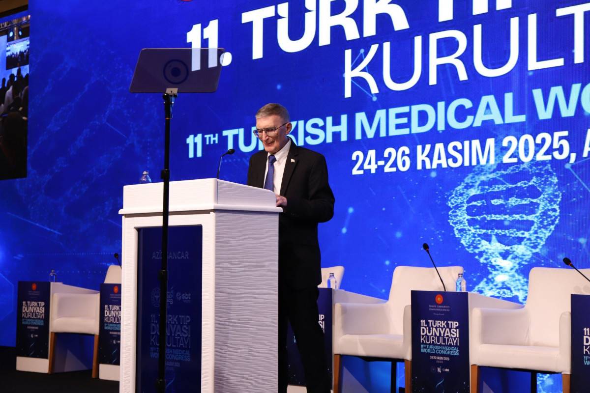 AFSÜ Rektörü Prof. Dr. Aslan, 11. Türk Tıp Dünyası Kurultayı’na Katıldı