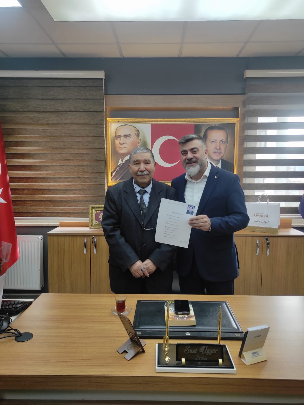 AFYAŞAD’dan Muhtarlar Derneği’ne Ziyaret