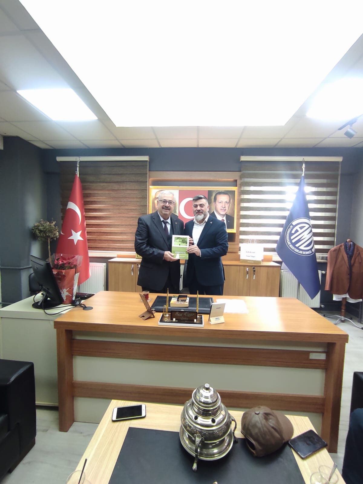 AFYAŞAD’dan Muhtarlar Derneği’ne Ziyaret