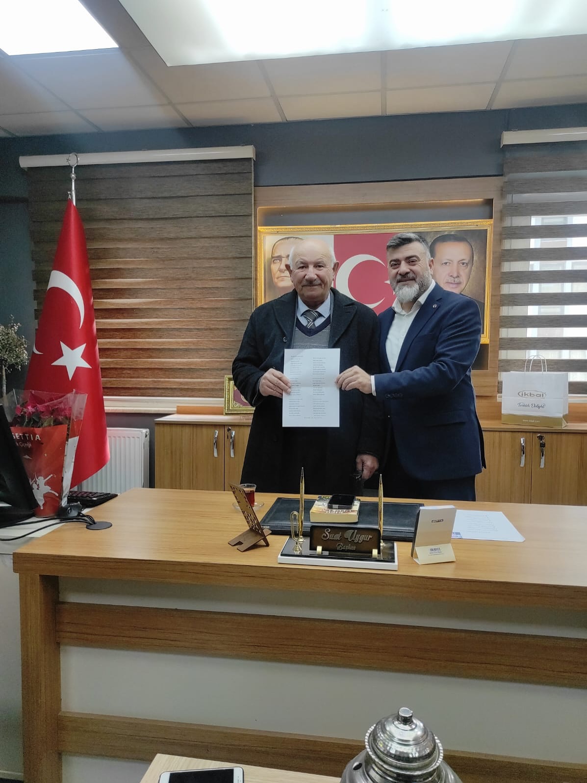 AFYAŞAD’dan Muhtarlar Derneği’ne Ziyaret