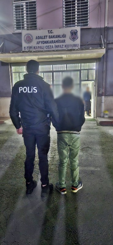 Afyon’da Firari Hükümlü Kıskıvrak Yakalandı