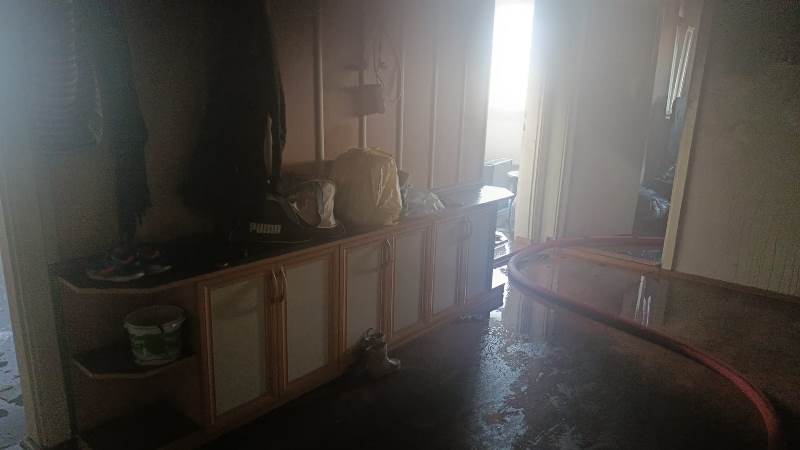 Afyonkarahisar'da Ataköy Mahallesi'nde Yangın!