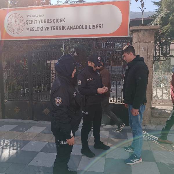 Afyonkarahisar’da Okul Güvenliği İçin Geniş Çaplı Denetim