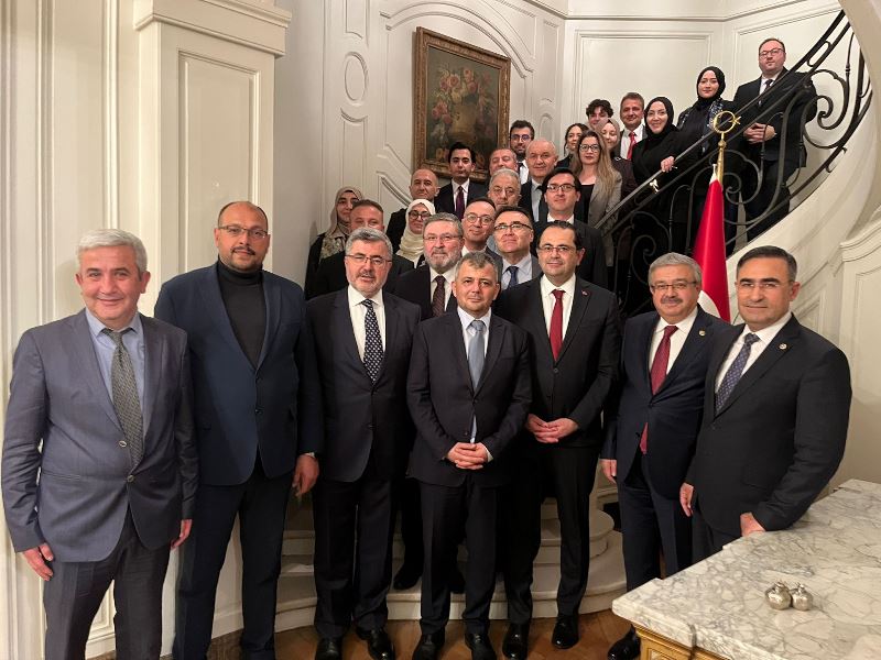 AK Parti Afyonkarahisar Milletvekilleri Belçika’da Geniş Kapsamlı Temaslarda Bulundu