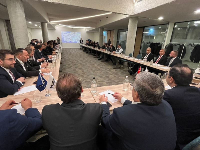 AK Parti Afyonkarahisar Milletvekilleri Belçika’da Geniş Kapsamlı Temaslarda Bulundu