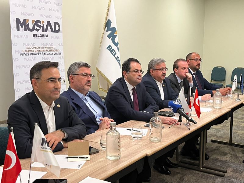 AK Parti Afyonkarahisar Milletvekilleri Belçika’da Geniş Kapsamlı Temaslarda Bulundu