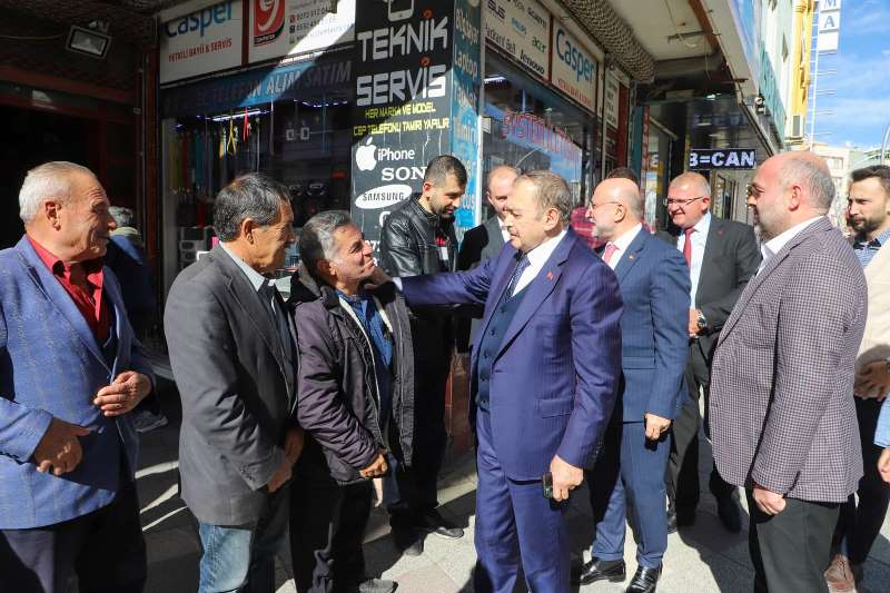 Ak Parti Afyonkarahisar’da Birlik Ve Beraberlik Mesajı Sahadan Verildi