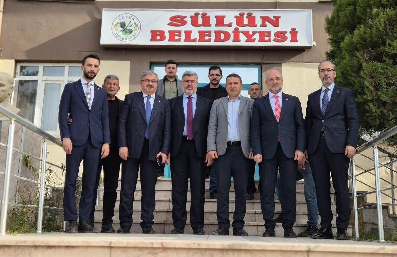 AK Parti Heyetinden Sülün Belediyesi’ne Ziyaret