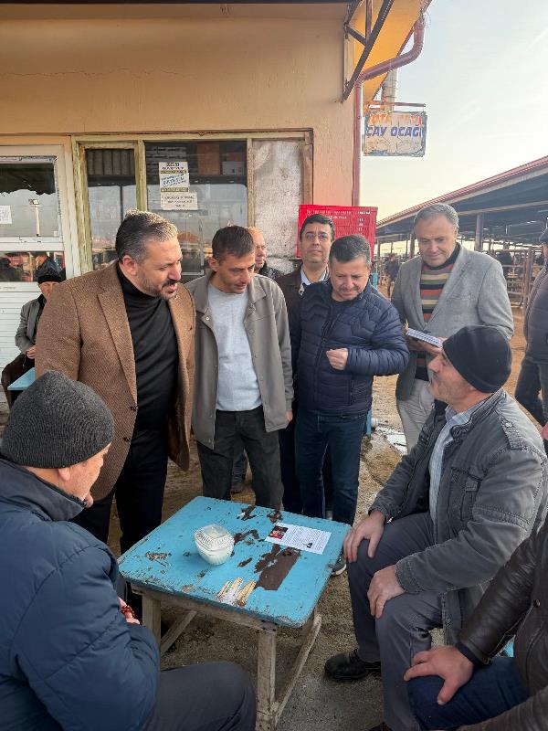 Başkan Üzeyir Aladağ’dan Çayırbağ Hayvan Pazarı’na Yakın Takip!