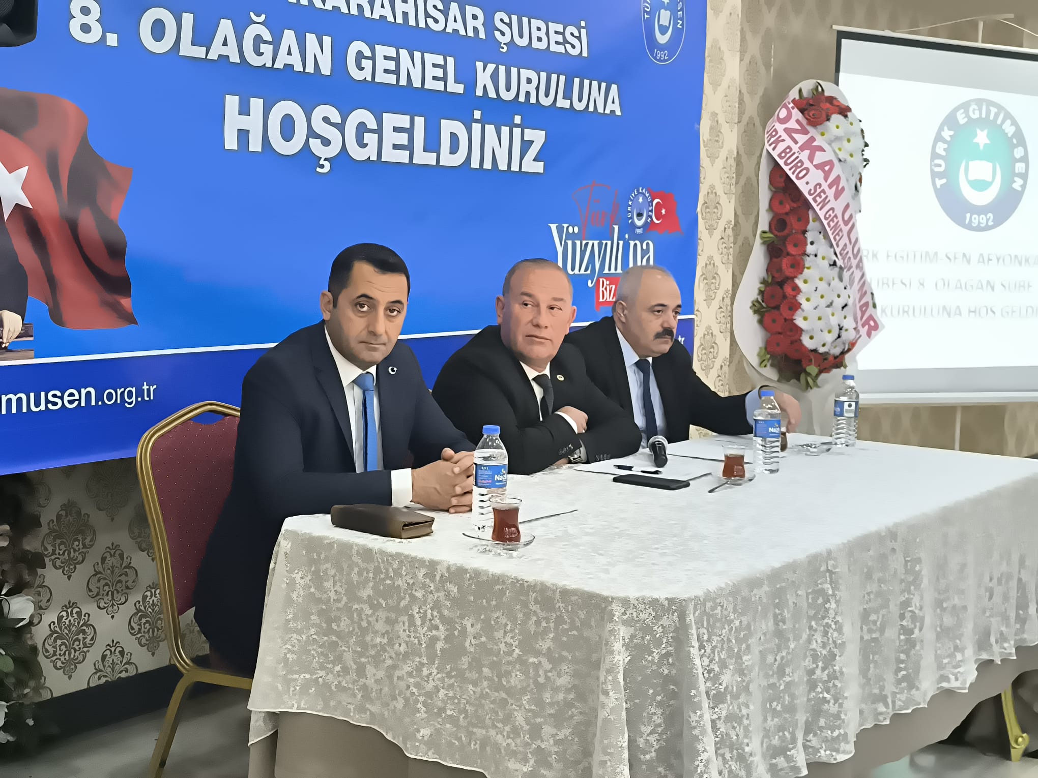 Muhtar Demirci, Türk Eğitim-Sen Afyonkarahisar Şubesi Başkanlığı'nda Güven Tazeledi