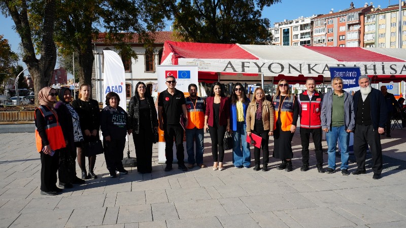 Afyonkarahisar’da Engellilere Yönelik Deprem Tatbikatı