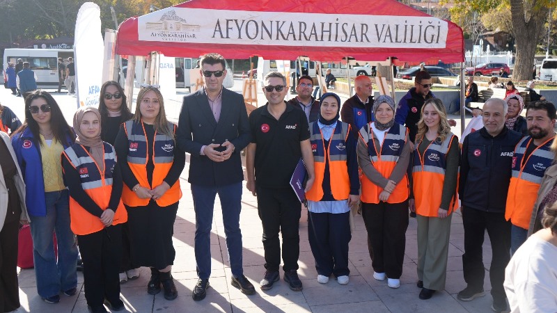 Afyonkarahisar’da Engellilere Yönelik Deprem Tatbikatı