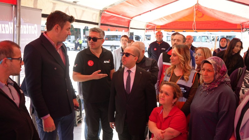 Afyonkarahisar’da Engellilere Yönelik Deprem Tatbikatı