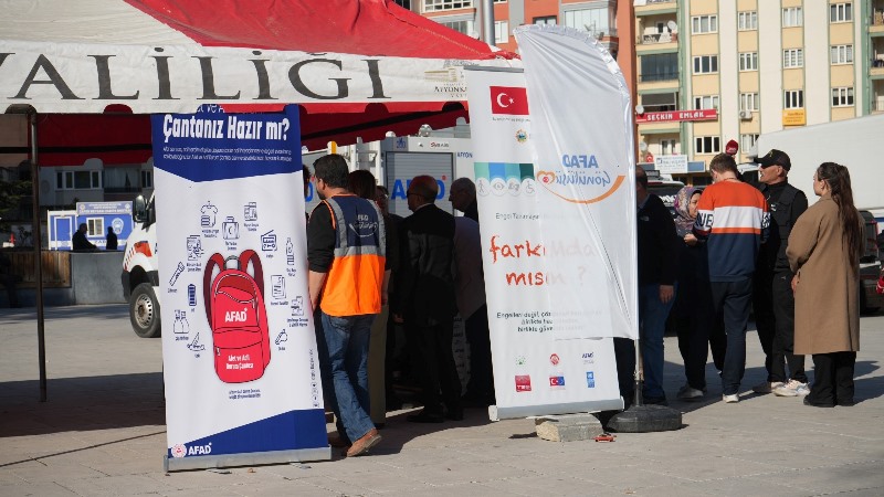 Afyonkarahisar’da Engellilere Yönelik Deprem Tatbikatı