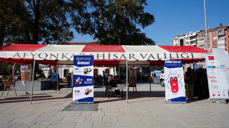 Afyonkarahisar’da Engellilere Yönelik Deprem Tatbikatı