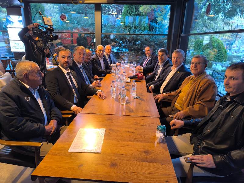 Özdağ Ve Şahin Afyon'da Siyasi Partilerin İl Başkanları İle Buluştu