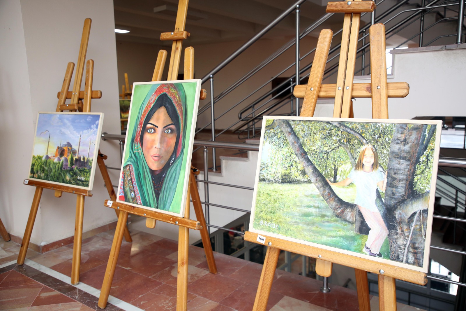 Prof. Dr. Kenar’ın Kişisel Resim Sergisi Açıldı