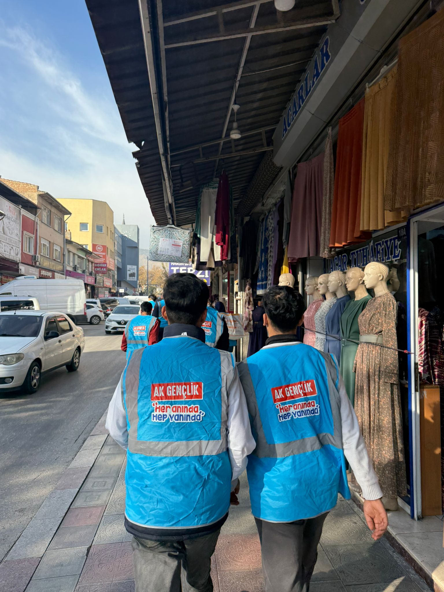 AK Parti Gençlik Kolları'ndan Öğretmen ve Esnaf Ziyaretleri