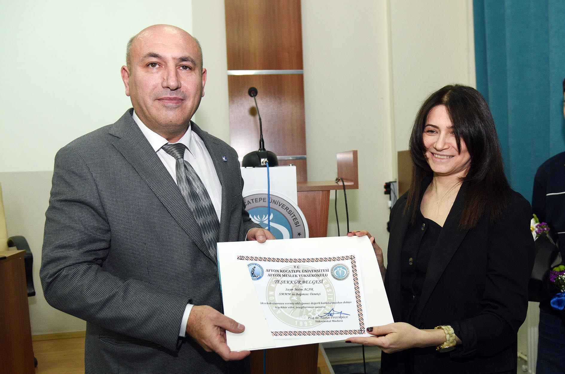 Afyon MYO’da Muhasebe Mesleğinde Kariyer Planlaması Anlatıldı