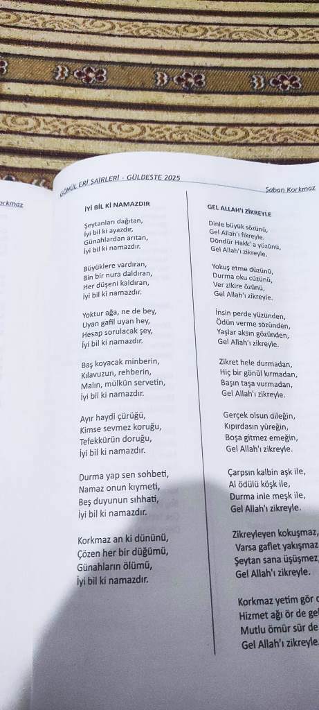 2025 GÜLDESTE Okurla Buluştu