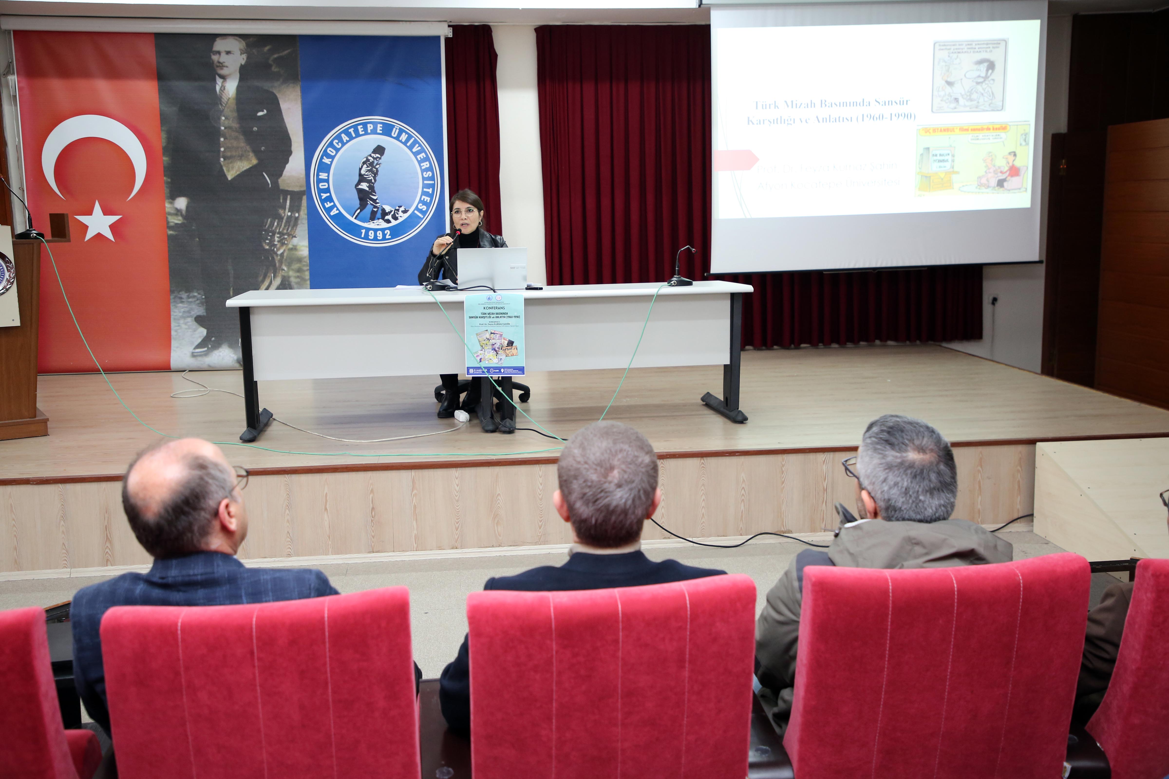 Prof. Dr.Şahin, Türk Mizah Basınında Sansür Karşıtlığı ve Anlatısını Değerlendirdi