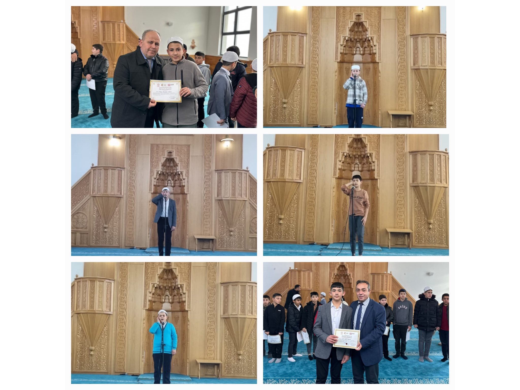 Afyonkarahisar'da "Genç Bilaller" Ezan Okuma Yarışması Bölge Finali Heyecanı