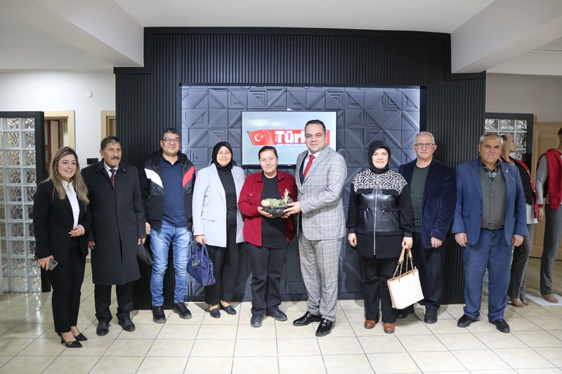 Afyonkarahisar Muhtarlarından Türkeli Gazetesi’ne 75. Yıl Ziyareti