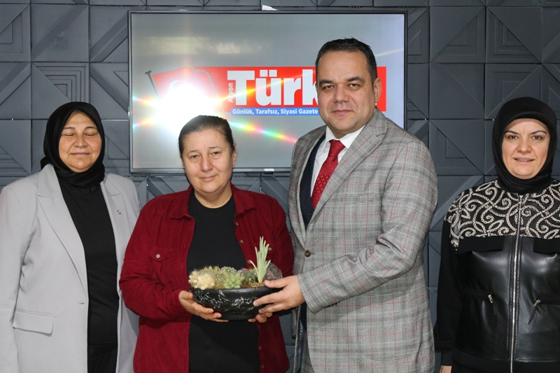 Afyonkarahisar Muhtarlarından Türkeli Gazetesi’ne 75. Yıl Ziyareti